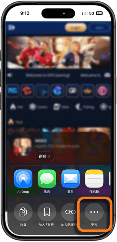 RS娛樂城 iOS APP 安裝教學第 3 步